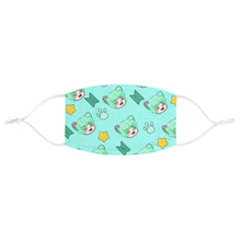 Load image into Gallery viewer, Mint Yoongi Kitty Face Mask [CUTEST WAY TO SHOW YOUR BIAS]
