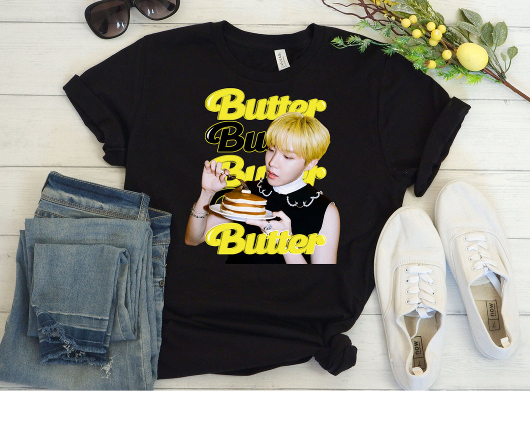Bts Butter Jhope Shirt [HOTTER, SWEETER, COOLER, OUR HOBI THE BUTTER]