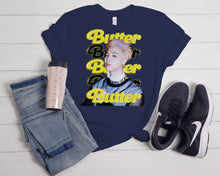 Load image into Gallery viewer, Sexy Rainbow Bts Jimin Butter T-Shirt [SHOCK THE LOCALS WITH THE PASTEL RAINBOW KING]
