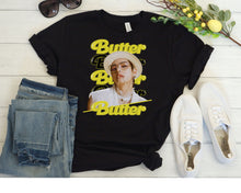 Load image into Gallery viewer, Bts Butter Taehyung T-Shirt [A SWEET NIGHT WITH SMOOTH LIKE BUTTER V]
