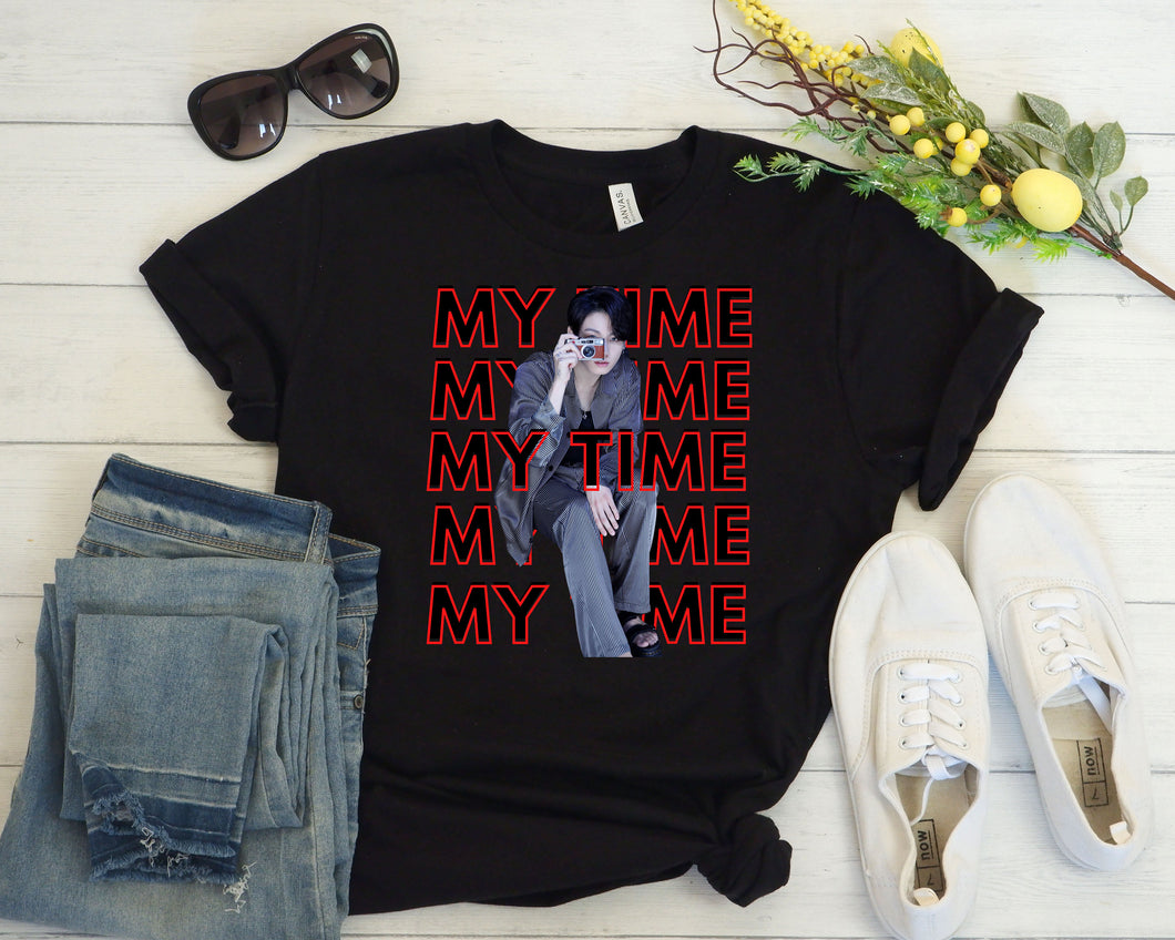 MOTS:ON:E My Time BTS Jungkook Shirt [FIND YOUR TIME WITH KOOKIE]