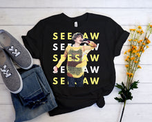 Load image into Gallery viewer, Suga Seesaw Shirt [SEESAW WITH LIL MEOW MEOW]
